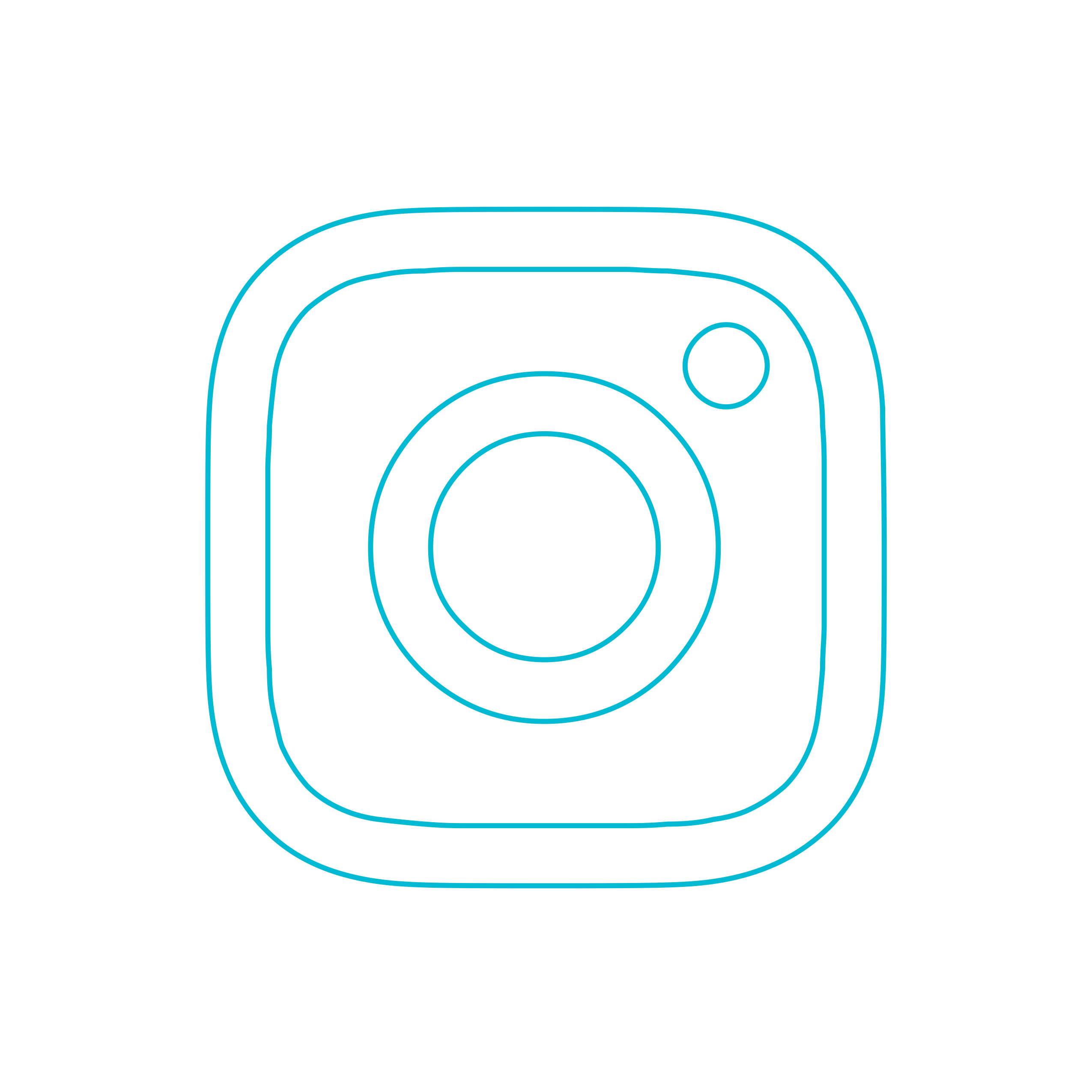 Digital Instagram Clean Outline Svg Vector Free Vectors